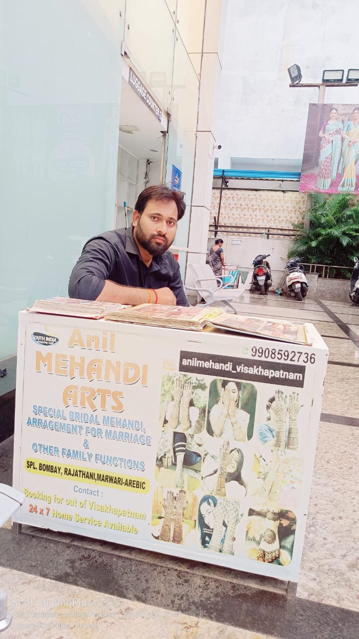 Visakhapatnam’s Trusted Mehndi Artist
